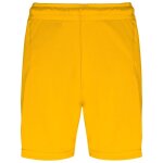 Short de football enfant - pa103 - jaune