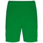 Short de football enfant - pa103 - vert