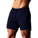 Shorts homme coton short de course de 5 pouces bermudas pantalon court dcontract de survtement respirant ...