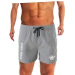 Short de plage pour homme, bermuda d't, schage rapide, pantalon de surf, doublure en maille - 4xl ...