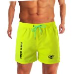 Short de plage pour homme, bermuda d't, schage rapide, pantalon de surf, doublure en maille - s - ...