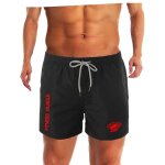 Short de plage pour homme, bermuda d't, schage rapide, pantalon de surf, doublure en maille - xl - ...