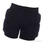 Short rembourr� respirant hip protective protective gear shorts pantalons m
