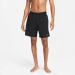 Short de running 2 - en - 1 18 cm dri - fit nike challenger pour homme - noir - s