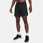 Short de running 2 - en - 1 18 cm dri - fit nike stride pour homme - noir - s