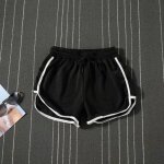 Short de sport d'�t� pour femmes, mode, taille haute, cordon de serrage, jambes larges, d�contract�, ...