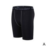 Short de sport a schage rapide pour homme, pantalon de course serr, jogging, fitness - type black - ...