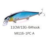 Short tongue minnow 11cm suspendu submersible long shot minnow faux appt 13g long shot sea bass sea ...