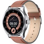 Shou - montre connecte homme femme lunette mtal avec podomtre, smartwatch 100 sports, rpondre passer ...
