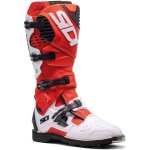 Sidi crossfire 3 bottes de motocross, blanc - rouge, taille 44 pour hommes