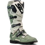 Sidi crossfire 3 bottes de motocross, vert - beige, taille 43 pour hommes