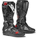 Sidi crossfire 3 srs bottes motocross, noir, taille 43 pour hommes
