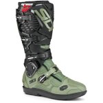 Sidi crossfire 3 srs bottes motocross, noir - vert, taille 40 pour hommes