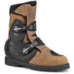 Sidi mid adventure 2 gore - tex bottes motorcyle, noir - brun, taille 39 pour hommes