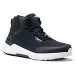Sidi nucleus chaussures de moto, noir - blanc, taille 46 pour hommes