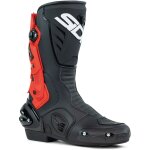Sidi vertigo 2 bottes de moto, noir - rouge, taille 46 pour hommes