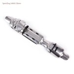Si�ge de canne a p�che en acier inoxydable, 1 pi�ce, clip pour fixer le moulinet de la roue de p�che, ...