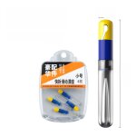 Sige de pche dtachable rapide en silicone de zhuhu pour fishing accessoires de pche couleur 4 pices ...