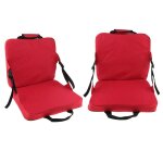 Si�ge de pique nique l�ger, 2 pi�ces, coussin avec cordes de transport pour barbecue, camping, p�che, ...