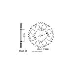 Sifam - couronne 46 dents 750 elefant 87 - 89 pas530 / z46