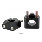Sifam - r�hausseurs pour guidon moto 28, 6 pour pontets en 22. 2mm alu anodis� noir