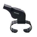 Sifflet d'arbitre avec anneau pour doigt