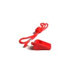 Sifflet en plastique pour arbitre avec lani�re