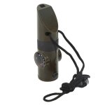 Sifflet de survie 7 en 1 avec lumière led, thermomètre, boussole, loupe, sifflet d'urgence pour camping, ... Sifflet de survie 7 en 1 avec lumière led, thermomètre, boussole, loupe, sifflet d'urgence pour camping, ...