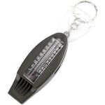Sifflet de survie d'urgence 4 en 1 avec boussole, thermom�tre, loupe pour randonn�e et camping, vert ...