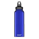 Sigg wide mouth bottle traveller gourde bleu fonc� 1, 5 l