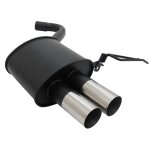 Silencieux echappement bmw e90 / e91 316i / 318i / 320i n43 - 2x76mm rl - 27672665