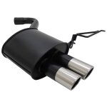 Silencieux echappement bmw e90 / e91 316i / 318i / 320i n43 - 2x76mm sr - 27672667