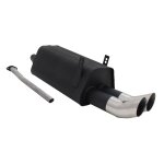 Silencieux echappement bmw serie 3 e36 320 / 323 - 2x76mm dtm - 13680945