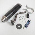 Silencieux d echappement giannelli pour moto aprilia 50 sonic 1999 a 2001 neuf