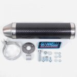 Silencieux d echappement giannelli pour moto derbi 50 senda sm x - treme 2009 a 2011 neuf