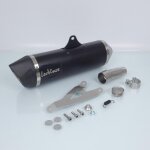 Silencieux d echappement leovince pour scooter gilera 500 fuoco 2007 a 2020 14005 neuf
