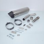 Silencieux echappement leovince pour scooter piaggio 300 vespa gts super 2008 a 2015