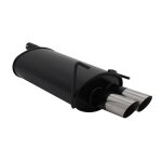 Silencieux echappement mercedes clk w208 97 - 02 - 2x76mm ms - 13740661