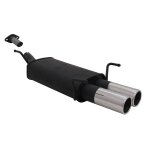 Silencieux echappement opel astra g berline 98 / 04 - 2x76mm - 13754898