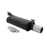 Silencieux echappement opel kadett e 84 / 93 - 1x90mm - 13749927