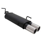 Silencieux echappement opel vectra b 95 / 99 - 2x90mm - 13820610