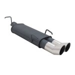 Silencieux echappement opel vectra b 95 / 99 - 2x90mm dtm - 13820611