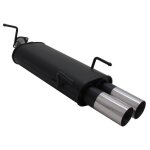Silencieux echappement opel vectra b berline et break sortie 2 x 76mm rl