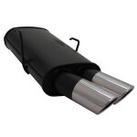 Silencieux echappement peugeot 106 91 / 03 - 2x76mm sr - 27672791