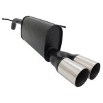 Silencieux echappement peugeot 207 06 / 12 - 2x76mm rl - 27672798