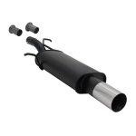 Silencieux echappement peugeot 307 00 / 07 - 1 x 90mm rl - 32565935