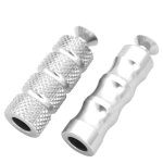 Silver repose - pieds de levier de frein de changement de vitesse de moto, commandes assujettis ees de ...