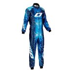 Singe de karting omp ks art bleu (taille 44)