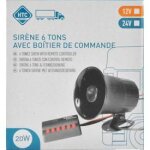 Sirene 6 tons 12v