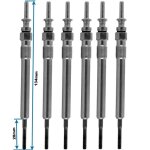 Six bougies de pr�chauffage - bmw 1 (f21) 120 d 03 / 2015>06 / 2019